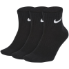 Kojinės Nike Everyday Lightweight Ankle 3PR Juodos