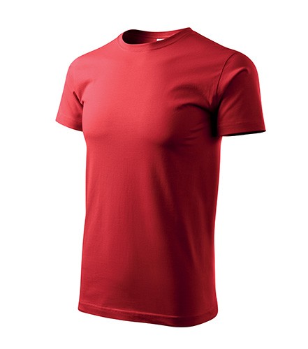 Vyriški Marškinėliai MALFINI Basic, Red 160g/m2