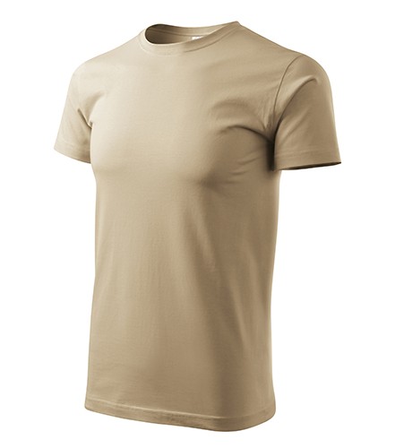 Vyriški Marškinėliai MALFINI Basic, Smėlio Spalvos 160g/m2