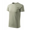 Vyriški Marškinėliai MALFINI Basic, Light Khaki 160g/m2