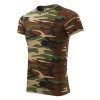 Marškinėliai MALFINI Camouflage 144 Unisex, Kamufliažas Ruda