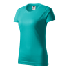 Moteriški Marškinėliai MALFINI Basic 134, Smaragdo