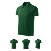 Polo marškinėliai MALFINI Cotton Bottle Green, vyriški