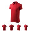 Polo marškinėliai MALFINI Single J. Red, unisex