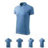 Polo marškinėliai MALFINI Single J. Sky Blue, unisex