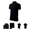 Polo marškinėliai MALFINI Perfection plain Black, vyriški