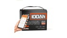 Akumuliatorius Humsienk ORIGIN 12V 100 Ah Bluetooth LiFePO4 (107 A BMS)