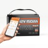 Akumuliatorius Humsienk ORIGIN 12V 150 Ah Bluetooth LiFePO4 (110 A BMS)