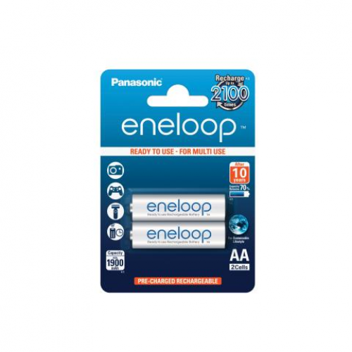 Akumuliatorius Panasonic eneloop AA 1.2V 1900mAh 2 vnt.