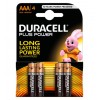 Baterija Šarminė R3 (AAA) 1.5V DURACELL Plus Power (4vnt Blisteryje)