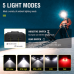 Žibintas Ant Galvos Boruit GT30 LED Įkraunamas, 650 Lum
