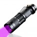 Taktinis UV rankinis žibintas APT ZD75A, 395 nm