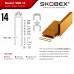 Universalios kabės SKOBEX SKB 14/25, pakuotė 24 000 vnt. 