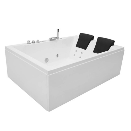 Masažinė vonia Bellagio Luxury Bergo, 180×120×61 cm dvivietė