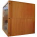 Sausa Pirtis AMO-EA4-200 Su Krosnele 200x180x200cm Penkiavietė