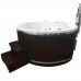 Sodo SPA vonia su hidromasažu BB-001 200x200x102 cm