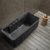 Laisvai pastatoma prie sienos montuojama SPA vonia su hidromasažu AMUE-D005B 170x75x60 cm Laisvai pastatoma prie sienos montuojama SPA vonia su hidromasažu AMUE-D005B 170x75x60 cm