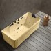 Laisvai pastatoma prie sienos montuojama SPA vonia su hidromasažu AMUE-D005CP 170x75x60 cm