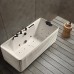 Laisvai pastatoma prie sienos montuojama SPA vonia su hidromasažu AMUE-D005C 170x75x60 cm