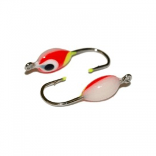 Fosforinė Avižėlė AKARA Epox Drop 1208 P, R/Y Su Ausele 8mm Nr.10