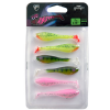 Guminukas FOX RAGE Mini Fry UV Maišytų Spalvų 6 vnt. 7 cm