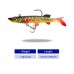 Silikoninis masalas su Jig galvute AsaTsuri T-Tail 3D NaturalPike 9cm, 15g