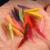 Silikoninis masalas AsaTsuri Tanta Hot Pink, ilgis 2,5 cm, 20vnt