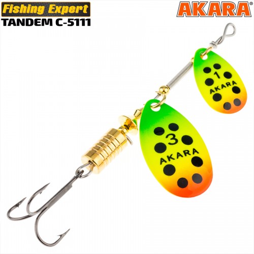 Sukriukė AKARA «Aglia Tandem» Basic 5111 RT, 12 g, Nr. 3|5, 209 (C-5111-5/3-12-209)