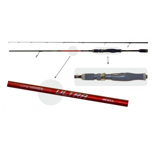 Spiningas Surf Master Ultra TX-30 2X ilgis 220 cm testas 1-10g