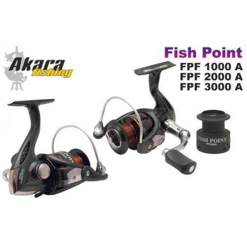 Beinercinė Ritė AKARA Fish Point FPF2000 4+1BB, Perdavimas 5,1:1, Max 6,0 kg.