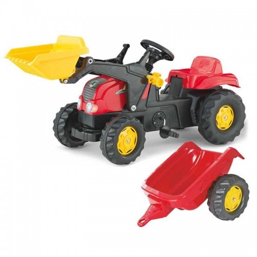 Rolly Toys rollyKid Pedalinis Traktorius su Kaušu ir Priekaba 2–5 metai