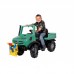 Sunkvežimio pedalais minamas automobilis Rolly Toys RollyUnimog Forst Mercedes-Benz gervė