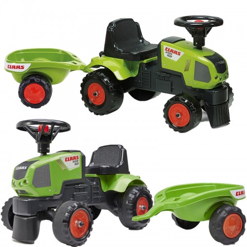 Traktorius su priekaba nuo 1 metų FALK Baby Claas Axos 310 Green