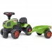 Traktorius su priekaba nuo 1 metų FALK Baby Claas Axos 310 Green