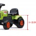 Traktorius su priekaba nuo 1 metų FALK Baby Claas Axos 310 Green