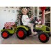 Didelis pedalų traktorius su priekaba Claas nuo 3 metų amžiaus FALK