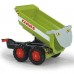 Vaikiška savivartė priekaba pedaliniam traktoriui Rolly Toys rollyTrailer CLAAS Halfpipe