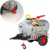 Vaikiška cisterninė priekaba su purkštuvu ir vandens pompa pedaliniam traktoriui Rolly Toys rolly Trailer