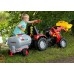 Vaikiška cisterninė priekaba su purkštuvu ir vandens pompa pedaliniam traktoriui Rolly Toys rolly Trailer