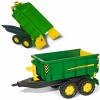 Didelė dviašė John Deere savivartė priekaba Rolly Toys