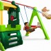Žaidimų aikštelės klubo namelio čiuožykla ir sūpynės „Little Tikes“