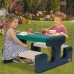 Pikniko stalas sodui vaikų mėlynas ir žalias „Little Tikes“