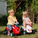 Paspiriamas traktorius vaikams su priekaba raudonas – 1–3 metų vaikams FALK Go!