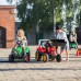Pedalais minamas traktorius su priekaba raudonas „Supercharger“ , skirtas nuo 3 metų amžiaus FALK
