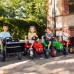 Pedalais minamas traktorius su priekaba raudonas „Supercharger“ , skirtas nuo 3 metų amžiaus FALK