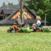 Pedalų traktorius su priekaba ir garso signalu nuo 2 metų amžiaus. FALK Žalias Claas