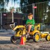 Pedalinis traktorius-ekskavatorius-kaušas-priekaba nuo 2 metų FALK KOMATSU