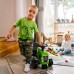 Žalias traktorius su priekaba + priedai nuo 1 metų FALK Baby Claas