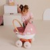 Vežimėlis su plastikiniu stogeliu SMOBY Baby Nurse Deep