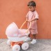 Vežimėlis su plastikiniu stogeliu SMOBY Baby Nurse Deep
